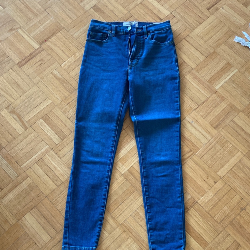 Everlane Deep Blue Skinny Jeans NWT